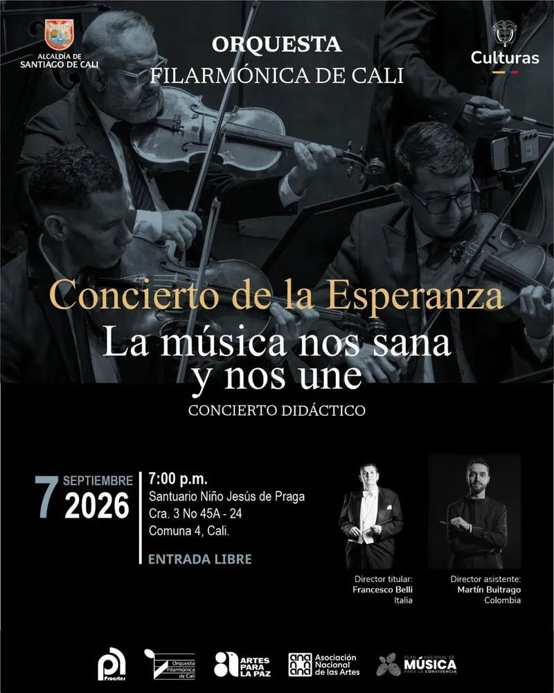 Concierto por la esperanza: la música nos sana y nos une &#8211; Salomia, Cali