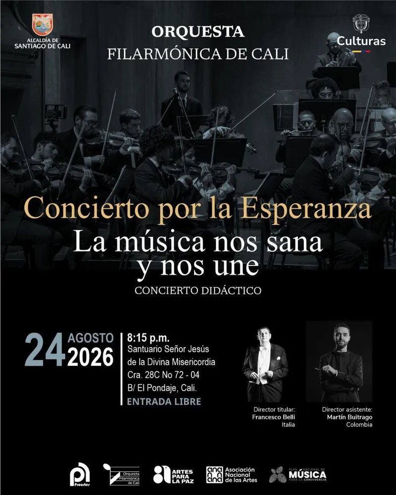 Concierto por la esperanza: la música nos sana y nos une