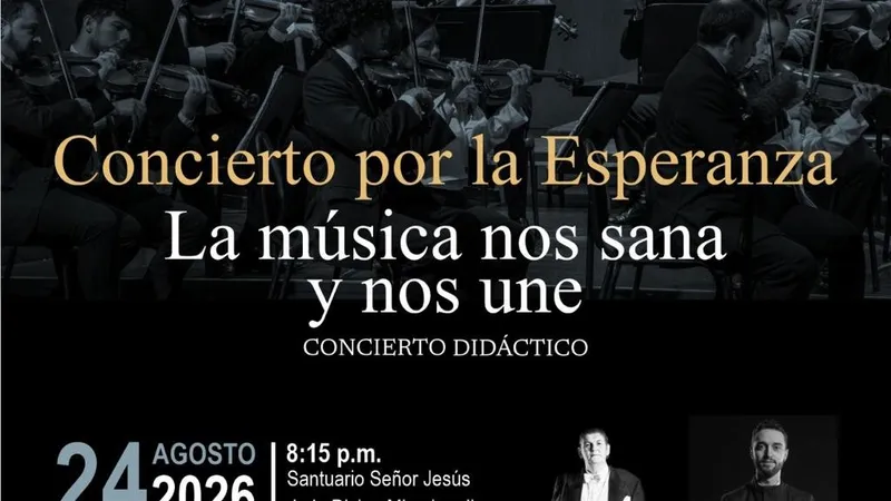 Concierto por la esperanza: la música nos sana y nos une