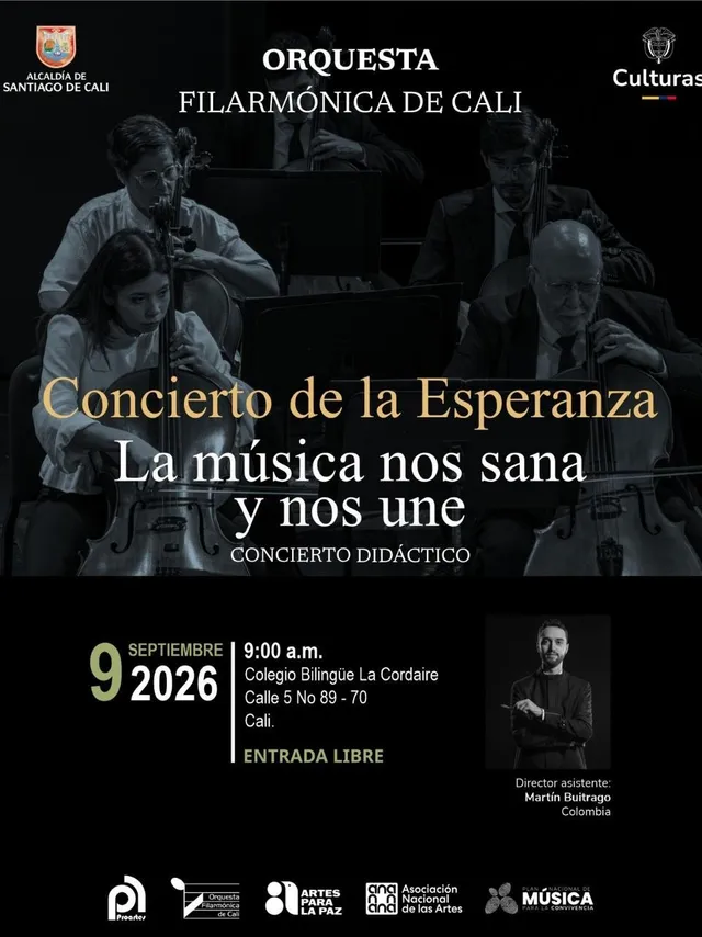 Concierto por la esperanza: la música nos sana y nos une &#8211; Lacordaire, Cali